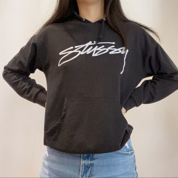 Black stussy sweater - Picture 3 of 4